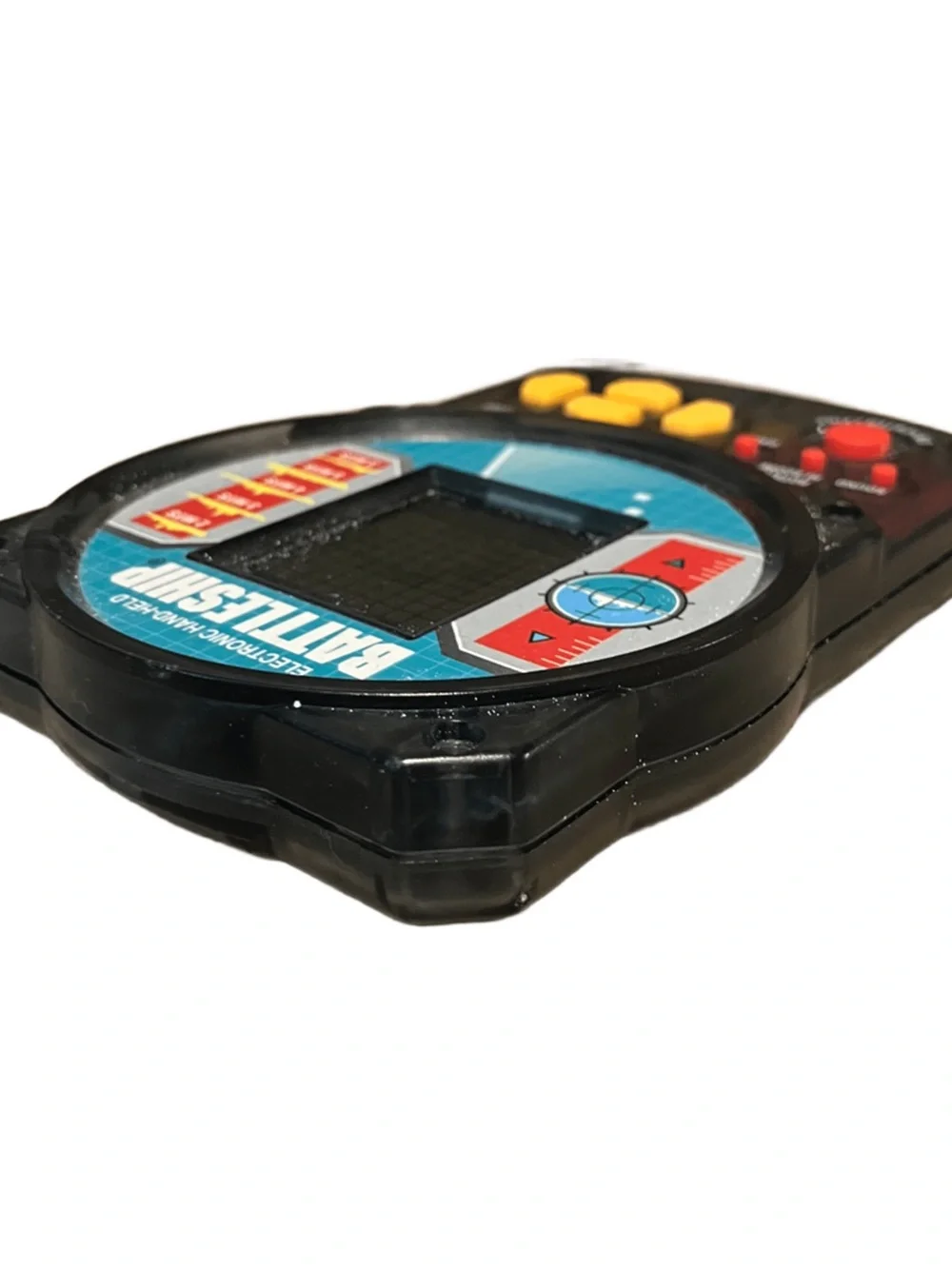 Vintage 1995 Milton Bradley Electronic Hand-held BATTLESHIP game Tested & Works